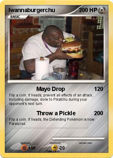 Pokemon Iwannaburgerchu