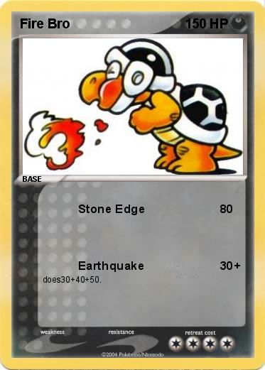 Pokemon Fire Bro