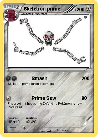 Pokemon Skeletron prime