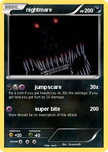 Pokemon nightmare