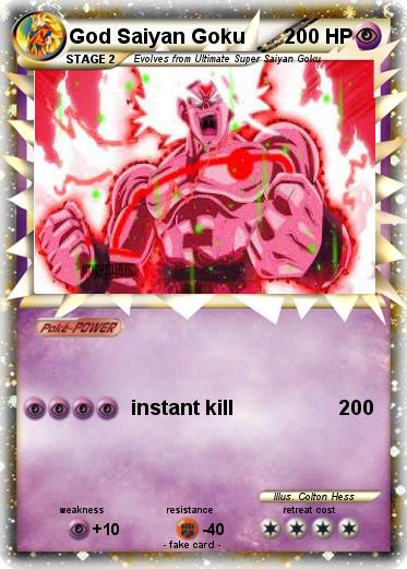 Pokemon God Saiyan Goku