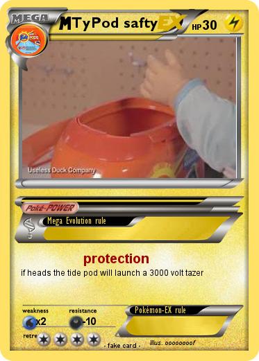Pokemon TyPod safty
