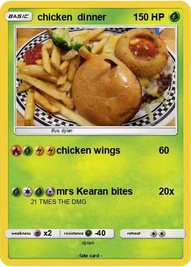Pokemon chicken  dinner