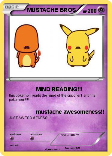 Pokemon MUSTACHE BROS
