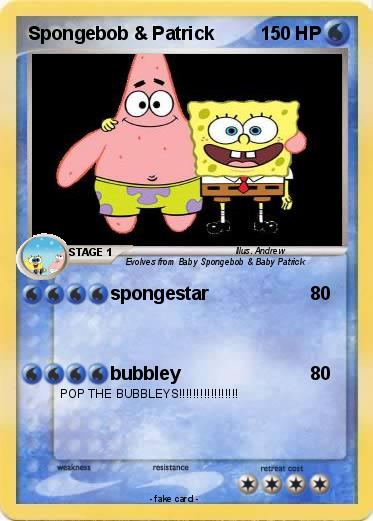 Pokemon Spongebob & Patrick