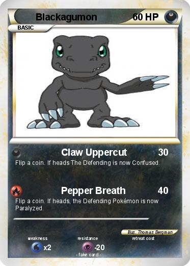 Pokemon Blackagumon