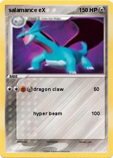 Pokemon salamance eX