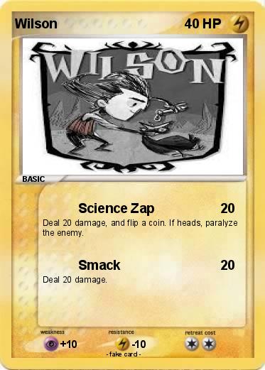 Pokemon Wilson