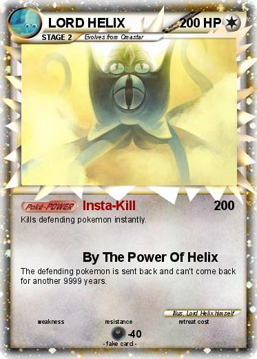 Pokemon LORD HELIX