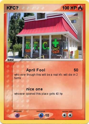 Pokemon KFC?