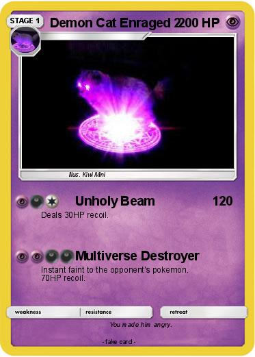 Pokemon Demon Cat Enraged 2