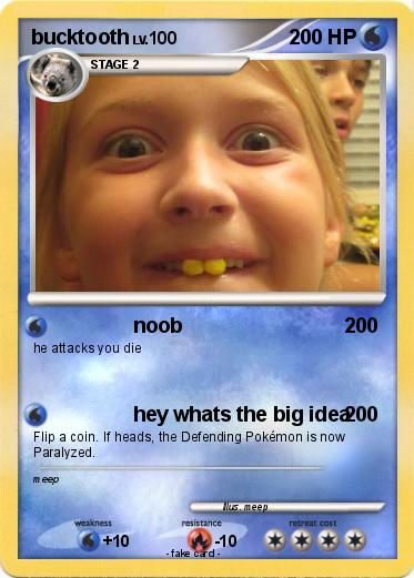 Pokemon bucktooth