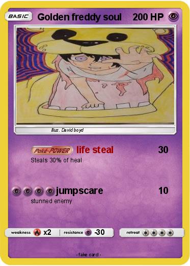 Pokemon Golden freddy soul
