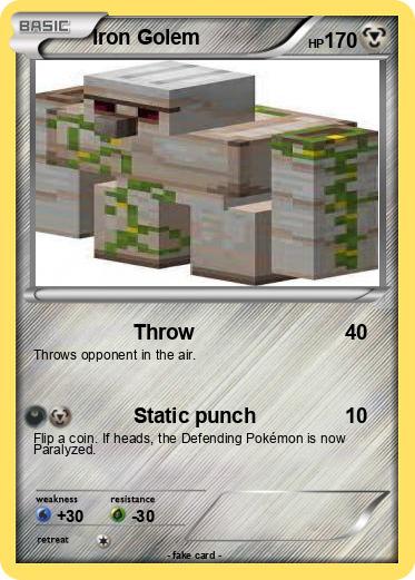 Pokemon Iron Golem