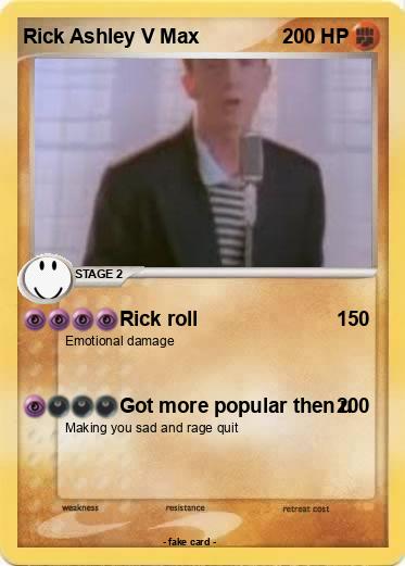 Pokemon Rick Ashley V Max