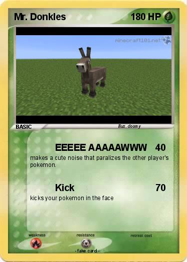 Pokemon Mr. Donkles