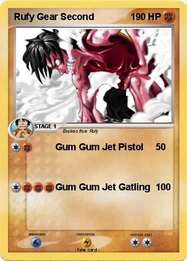 Pokemon Rufy Gear Second
