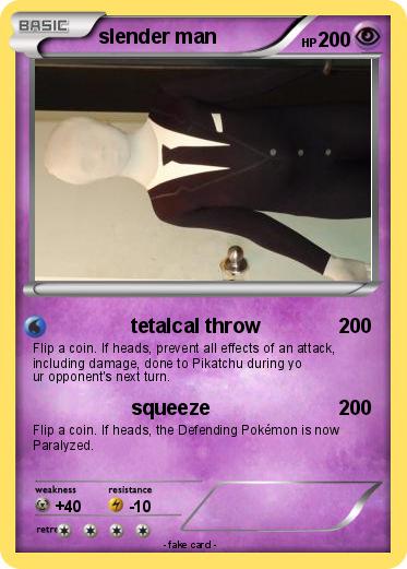 Pokemon slender man