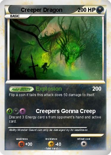 Pokemon Creeper Dragon