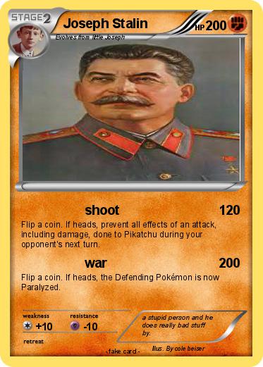 Pokemon Joseph Stalin