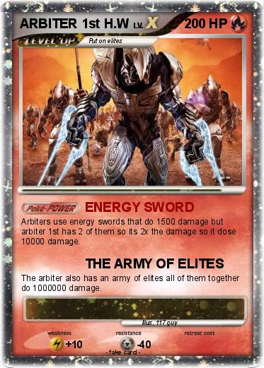 Pokemon ARBITER 1st H.W