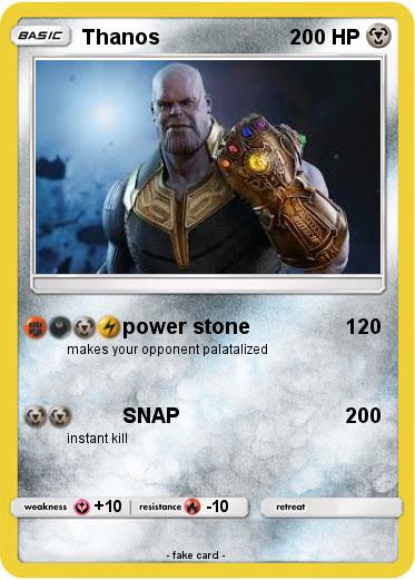 Pokemon Thanos