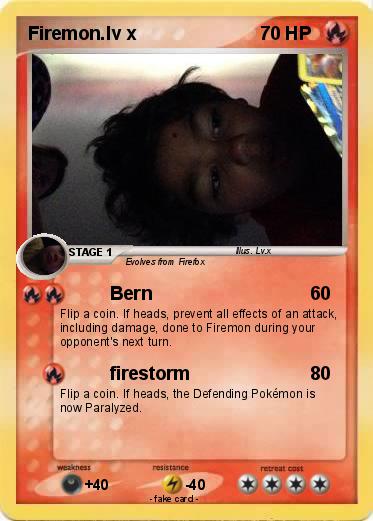 Pokemon Firemon.lv x