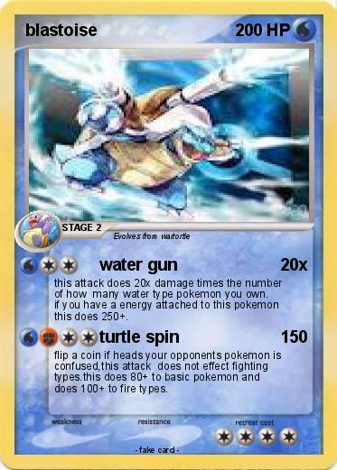 Pokemon blastoise