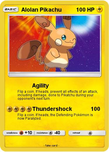 Pokemon Alolan Pikachu