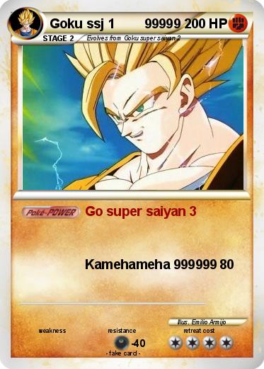 Pokemon Goku ssj 1        99999