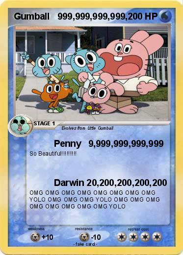 Pokemon Gumball   999,999,999,999,