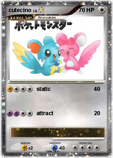 Pokemon cutecino