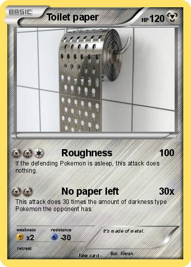 Pokemon Toilet paper