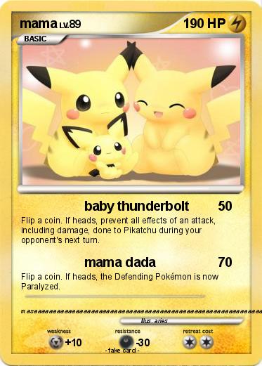 Pokemon mama