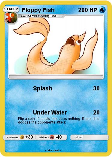 Pokemon Floppy Fish