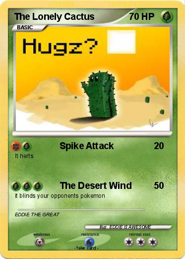 Pokemon The Lonely Cactus