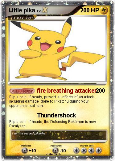 Pokemon Little pika