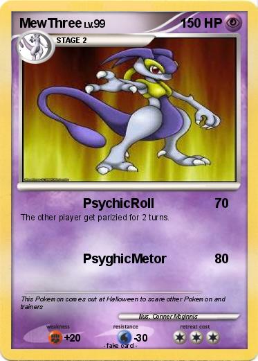 Pokemon MewThree