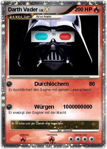 Pokemon Darth Vader