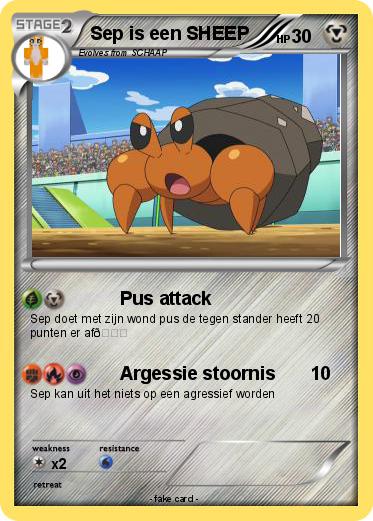 Pokemon Sep is een SHEEP
