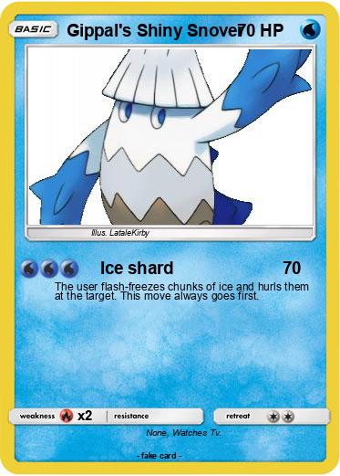 Pokemon Gippal's Shiny Snover