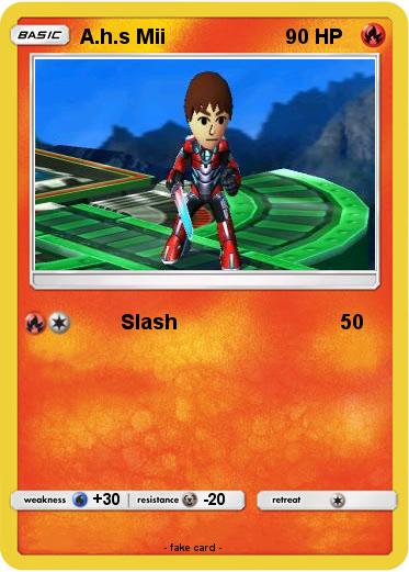 Pokemon A.h.s Mii