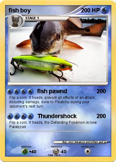 Pokemon fish boy