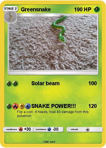 Pokemon Greensnake