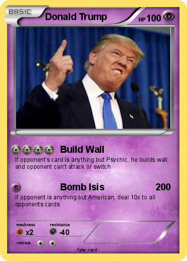 Pokemon Donald Trump