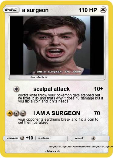Pokemon a surgeon