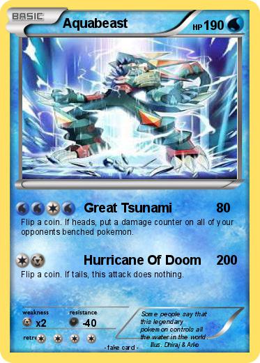 Pokemon Aquabeast