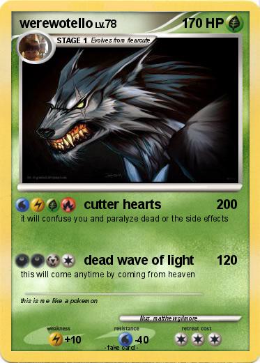 Pokemon werewotello