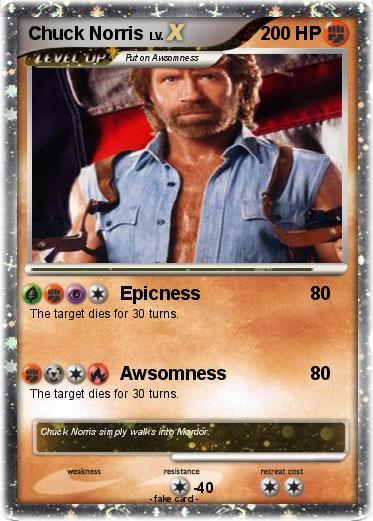 Pokemon Chuck Norris