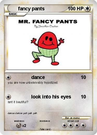 Pokemon fancy pants
